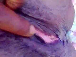 fingering my curvy ex's wet pussy till she cums