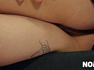 Young Couple's Passionate Close-Up Romance and Moaning Orgasms