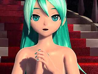 hatsune miku and gumi nude mod reveals big tits and ass
