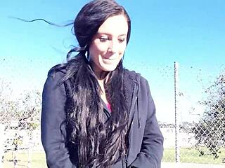 Holy Fuck! Older Stud Picks Up Black-Haired Saggy Tits Babe for Pound!