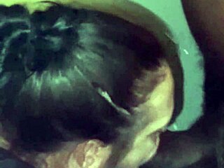 chubby bimbo deepthroats thick black cock mouthful