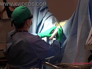 Doctor Tampa examines Daisy Ducati's pussy in university gyno exam