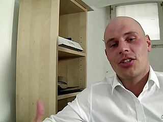 hey, angel wicky's huge tits bounce in office anal