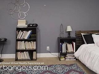 Blonde nerd roommate turns sexual beast 🔥😈