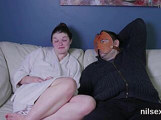 Nasty Chick's Asshole Gets Brutal Group Therapy In Asylum!