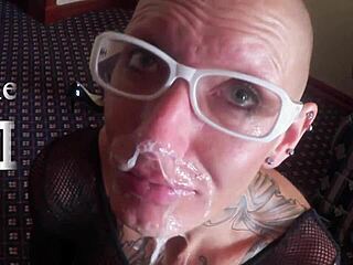 bound masked slave gags on rough sloppy upside down facefuck