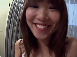 Tatted Asian Slut's Big Boobs and Hairy Cunt Creampie