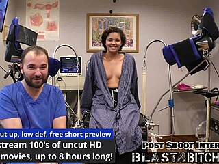 doctor unloads cum deep in rebel wyatt's eager pussy
