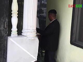 church site turns into ebony bbw doggystyle creampie hardcore public bang?