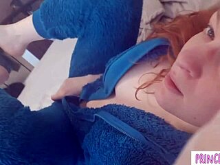 Horny Petite Redhead Begs Stepdaddy Fuck Her Wet Pussy!
