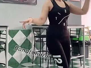 moroccan babe shakes big ass in steamy sex dance