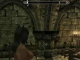 Pierced pussy hammered by huge skyrim adult toys dildo
