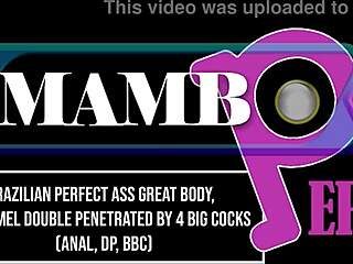 brazilian aylla mel's perfect ass dp bbc 😈🍑