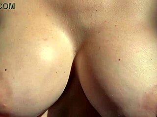 Artemisia Love's big tits bounce outdoor solo