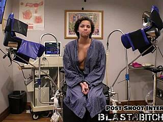 doctor unloads cum deep in rebel wyatt's eager pussy