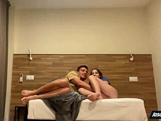 Watch Jason Carrera Train This Young 18+ Babe's Deepthroat Skills!