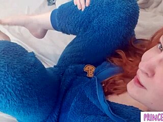 Horny Petite Redhead Begs Stepdaddy Fuck Her Wet Pussy!