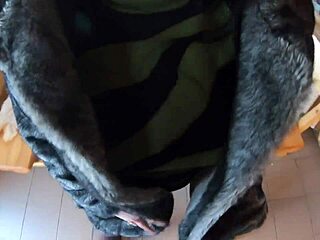 Elegant Fur Slut Table Fucked Hard Cum Covered Twice!