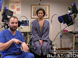 doctor unloads cum deep in rebel wyatt's eager pussy