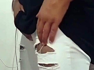 italian stepguy's huge cock fucks skinny tanned student then cums closeup hot 😈