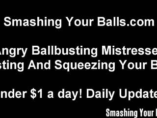 get ready for ultimate ballbusting pain 😈👠
