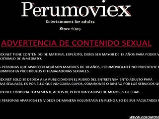peruvian milf whore interviewed then fucked hard with creampie orgasm in casting