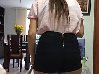 Hey check this hot latina maid banging for cash!