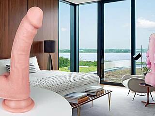 Archer fukena realistic silicone dildo stretches deep!