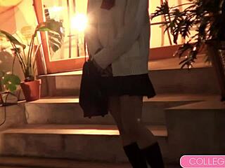 hey aika saeki's schoolgirl pussy squirts on agent's cock