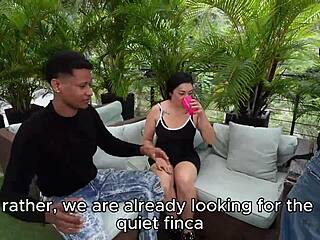 Lost Big Ass Latina Rewarded with Intense Hard Fuck Part 1