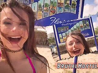 hey check out this bound brunette teen's hd domination play with aidra fox