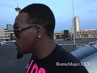 rome major blasts cum on cher adele's bouncy bubble ass