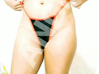 watch her swap panties teasing pussy before wild hardcore fuck