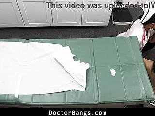 Shy Teen Nurse Begs Doctor to Change Results with Hard Fucks and Orgasms