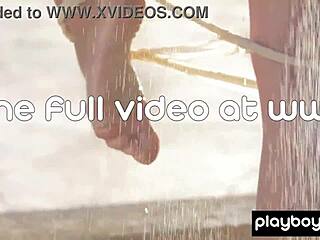 naked ukrainian teen demi fray teases shower outdoors!