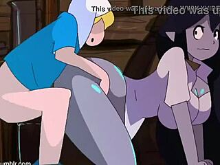 finn blanco finally fucks marceline the horny latina goth hard anally