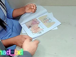 Hey Desi college girl, ready for hot sex education lesson?