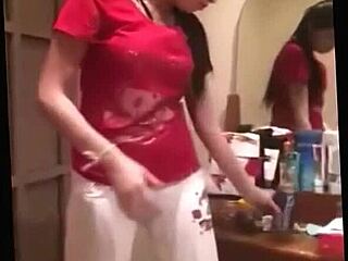 friends join hot indian girl's private teasing dance seduction