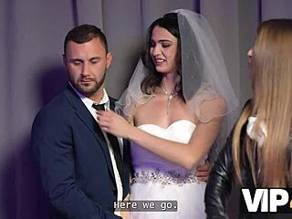 Pre-Wedding Bride Sluts Out in Fetish Domination