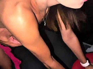 Glory Hole Lineup Swallows Cum in Juicy Gangbang