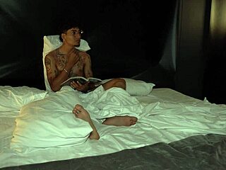 Lonely brunette stepmom craves stepson's thick cock