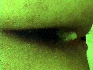 husband cums deep in wife's tight ass in classic retro blue film passion