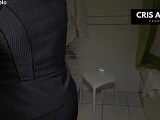 Kyara Nyx And Cris Angelo Piss Play After Work!