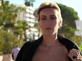 Anouk Blonde Gets Filled in Every Hole