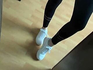 early morning smelly white socks fetish tease