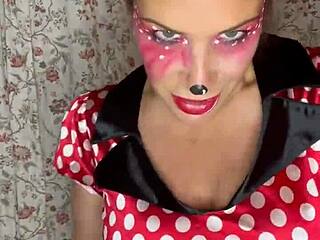 Milf destroys pussy with xxl dildo solo webcam