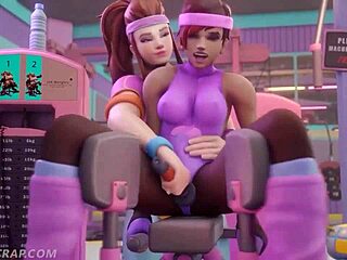 sombra, brigitte, let's naughty workout with face sitting