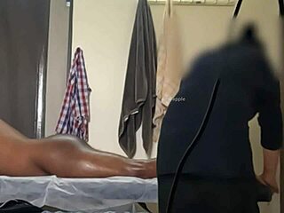 thai masseuse hathai gives erotic handjob part 2