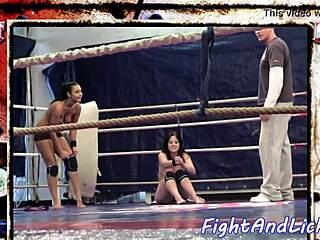 european lesbians wrestle naked in catfight