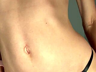 Skinny Milf Strips Corset Lingerie To Nude Wet Pussy JOI Tease